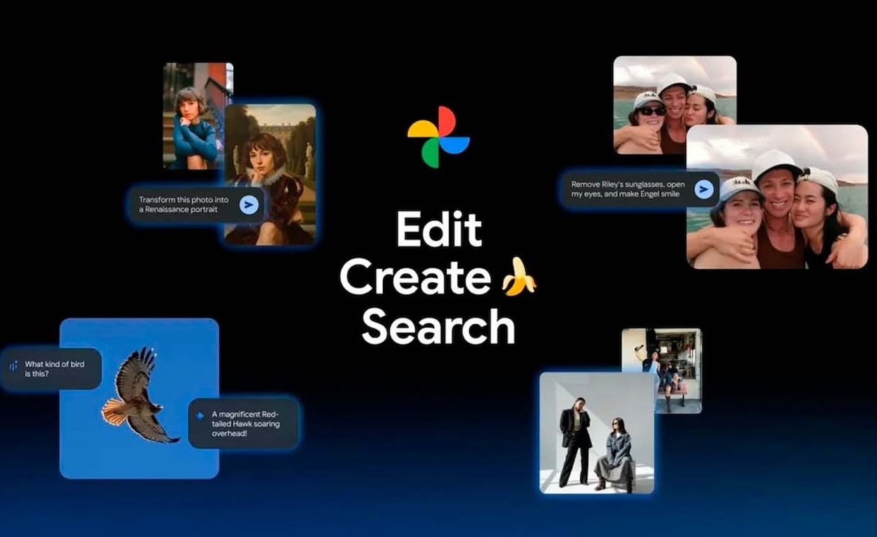 Νέα έκδοση του Google Photos εισάγει το Nano Banana και περισσότερες λειτουργίες τεχνητής νοημοσύνης