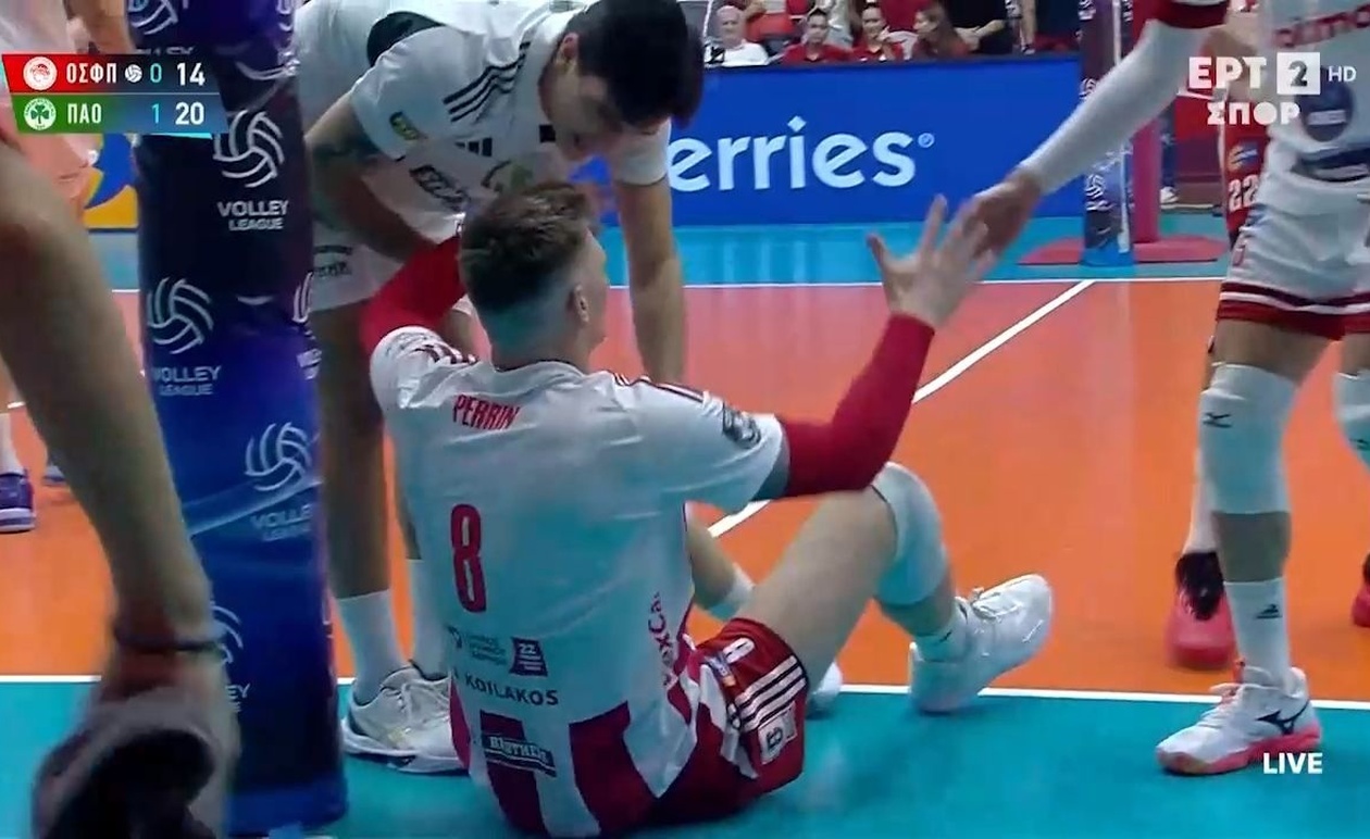 Η ανθρώπινη στιγμή που ο Ανδρεόπουλος προσπάθησε να σηκώσει τον Πέριν