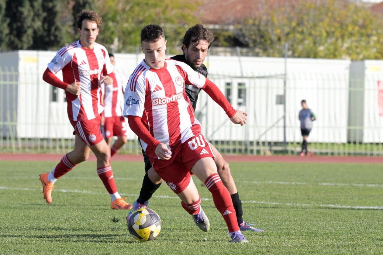 Ολυμπιακός Κ23: Εντυπωσιακό διπλό με 0-3 επί του Αιγάλεω στα Ψαχνά