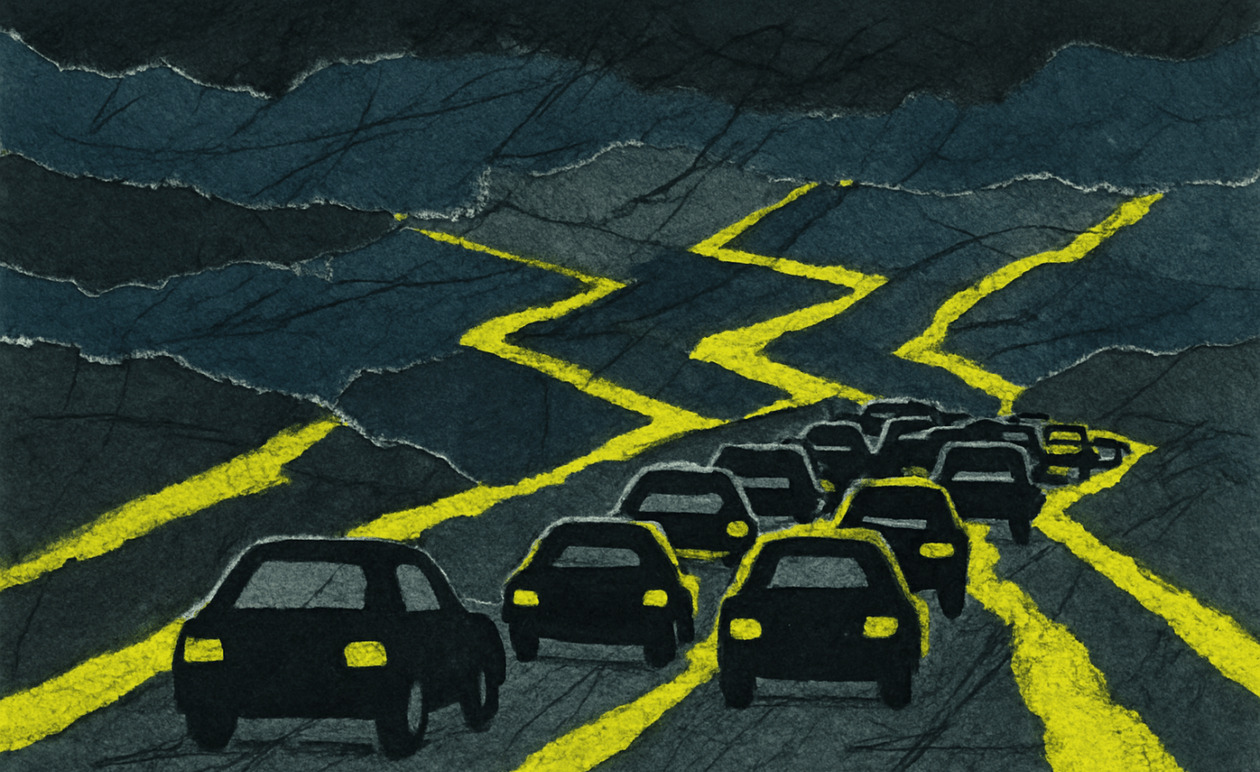 Κακοκαιρία Byron: Κλειστοί δρόμοι και κυκλοφοριακό χάος στην Αττική