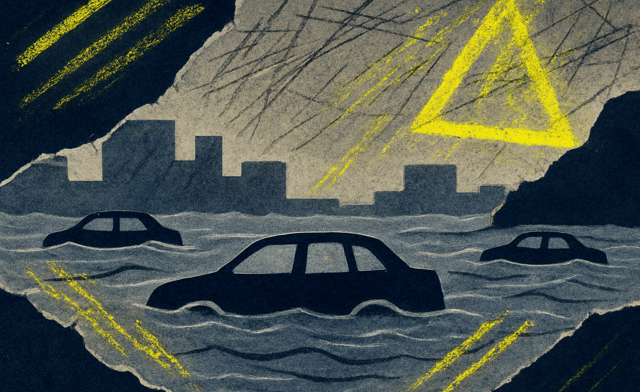 Κακοκαιρία Adel: Χάος στην Αττική με πλημμύρες και διακοπές κυκλοφορίας, πού θα συνεχιστούν τα φαινόμενα