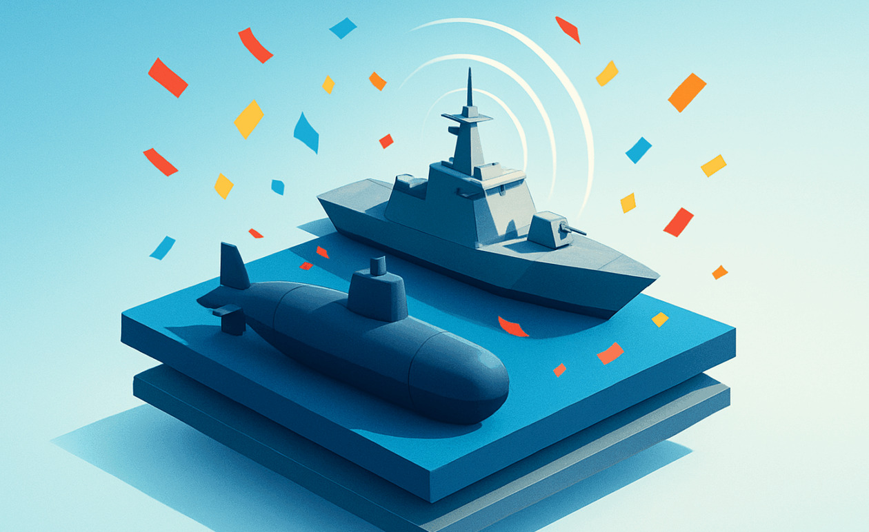 Η Τουρκία ξεκινά την κατασκευή του εθνικού υποβρυχίου MILDEN και πουλά κορβέτα στη Ρουμανία