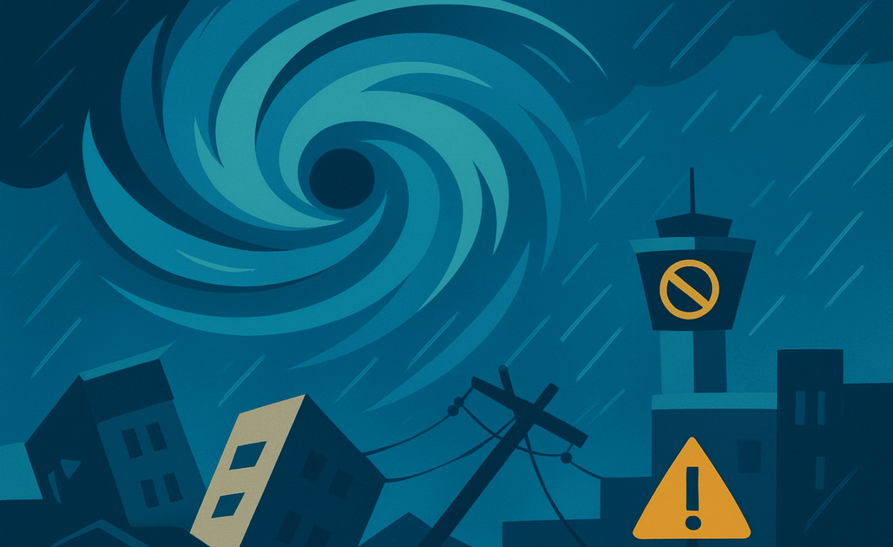 Τροπικός κυκλώνας Fina: Το Ντάργουιν μετρά τις πληγές του, κλειστό το αεροδρόμιο