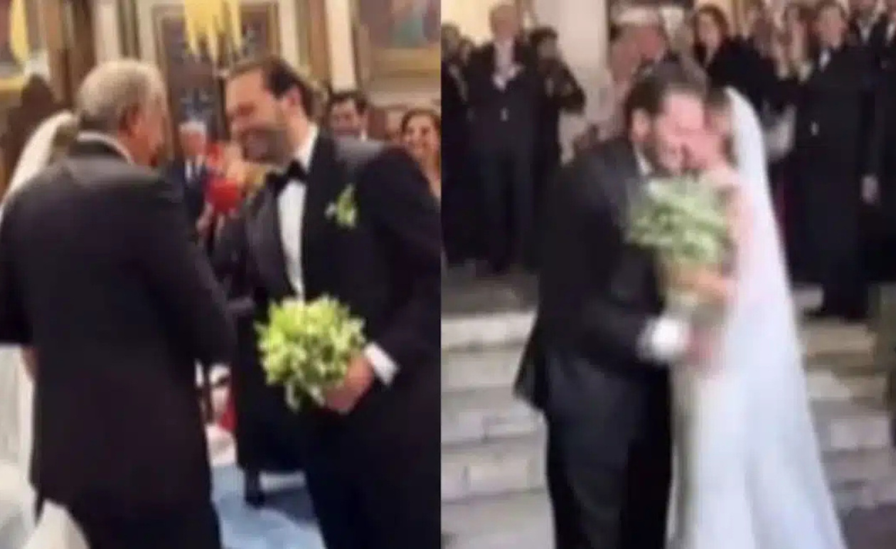 Παντρεύτηκε ο γιος του Αβραμόπουλου στη Μητρόπολη Αθηνών!