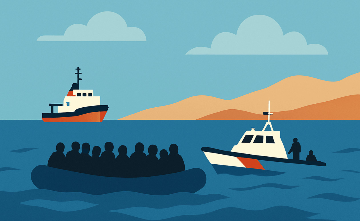 Κρήτη: Εντοπίστηκαν τρεις λέμβοι με πάνω από 100 μετανάστες