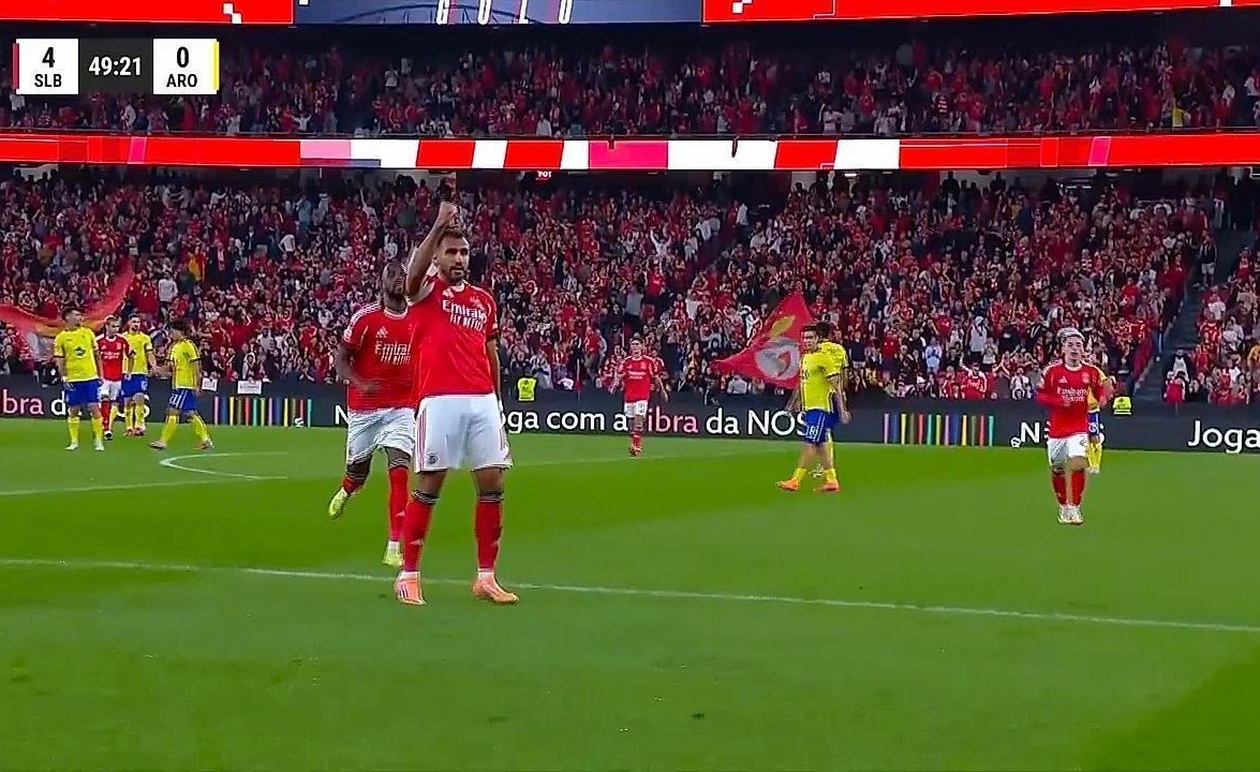 Το χατ τρικ του Παυλίδη στην ευρεία νίκη της Μπενφίκα