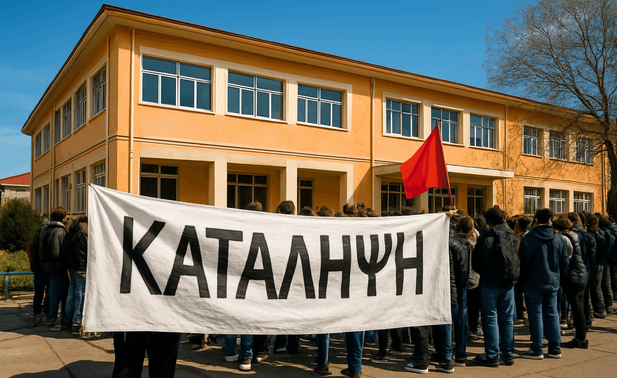 Μαθητική κατάληψη στην Ξάνθη με αντιπαραθέσεις ενηλίκων