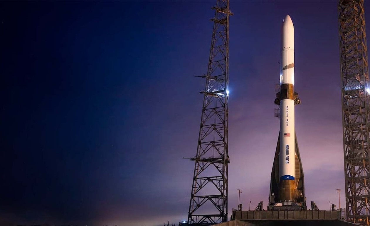 Προεπισκόπηση της εκτόξευσης του πυραύλου New Glenn της Blue Origin