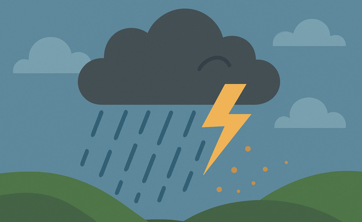 Ισχυρές βροχές και καταιγίδες σήμερα: Πού αναμένονται τα πιο έντονα φαινόμενα και η μεταφορά αφρικανικής σκόνης