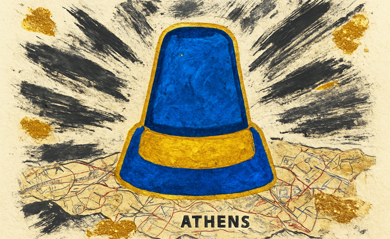 Μητσοτάκης και Χρυσοχοΐδης σε μπλόκο της Τροχαίας στην Σταδίου