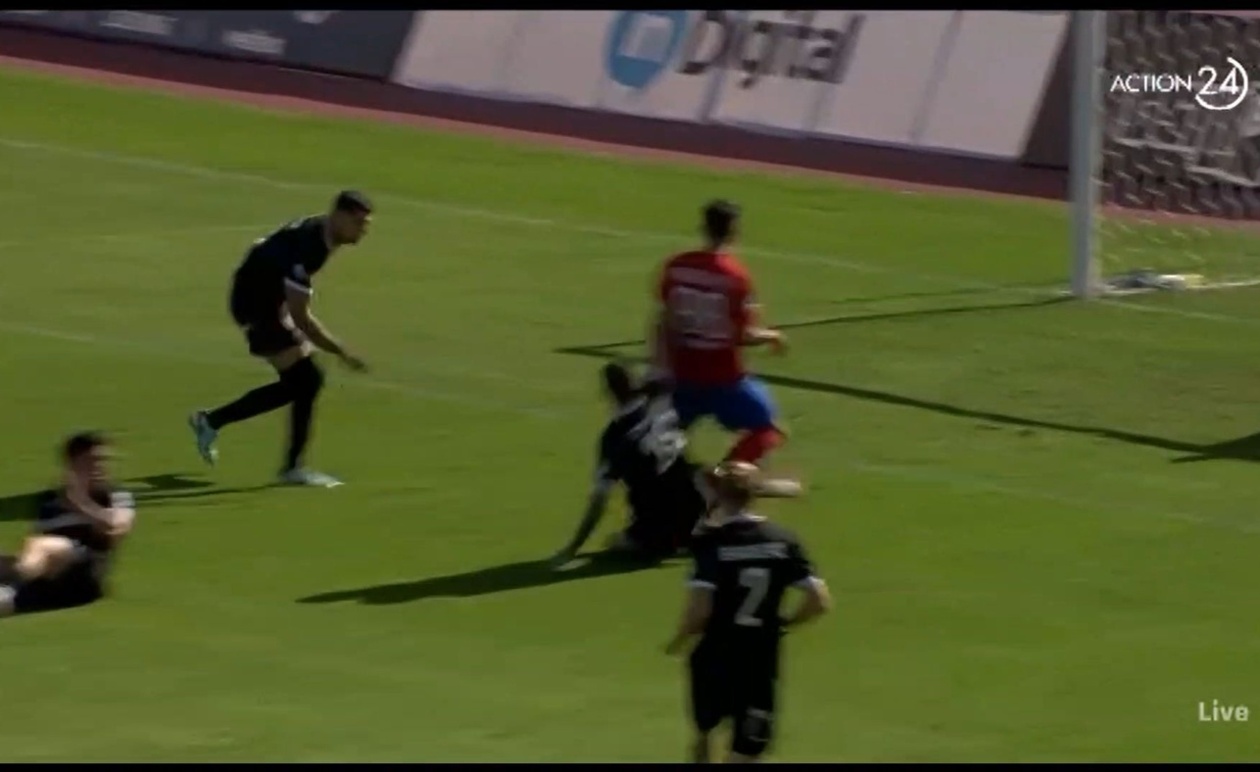 Ο Πανιώνιος διεκδίκησε πέναλτι για μαρκάρισμα στον Παπαγεωργίου