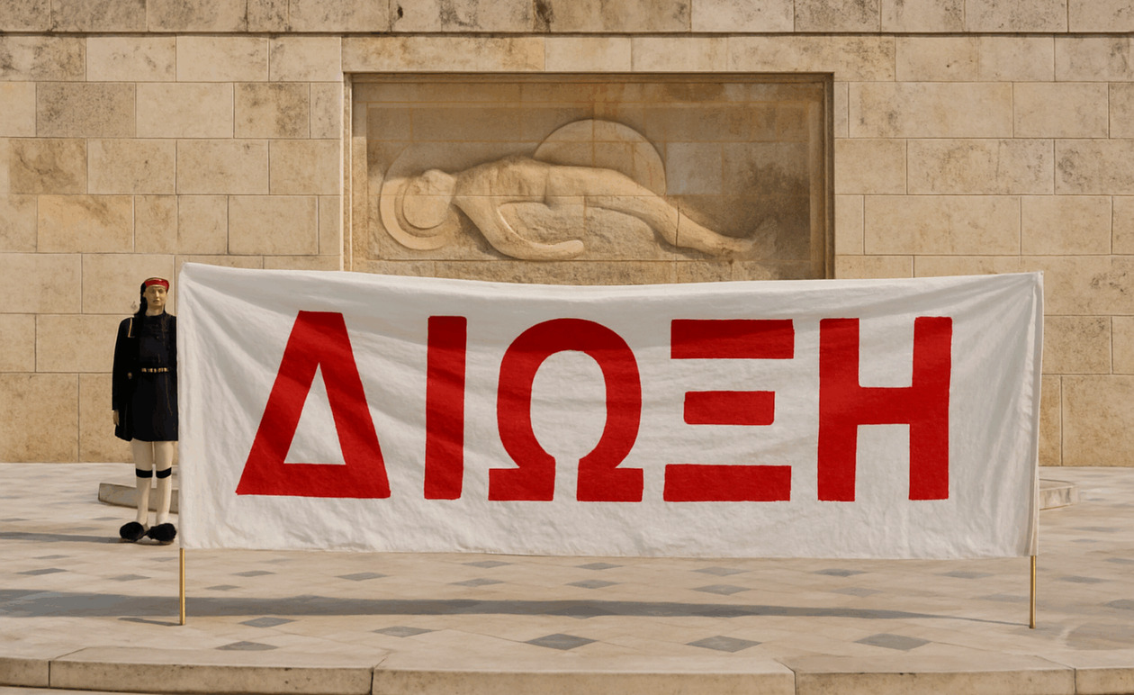 Τρία Πλημμελήματα: Δίωξη Σε Μέλη Του Ρουβίκωνα Για Πανό Στον Άγνωστο Στρατιώτη