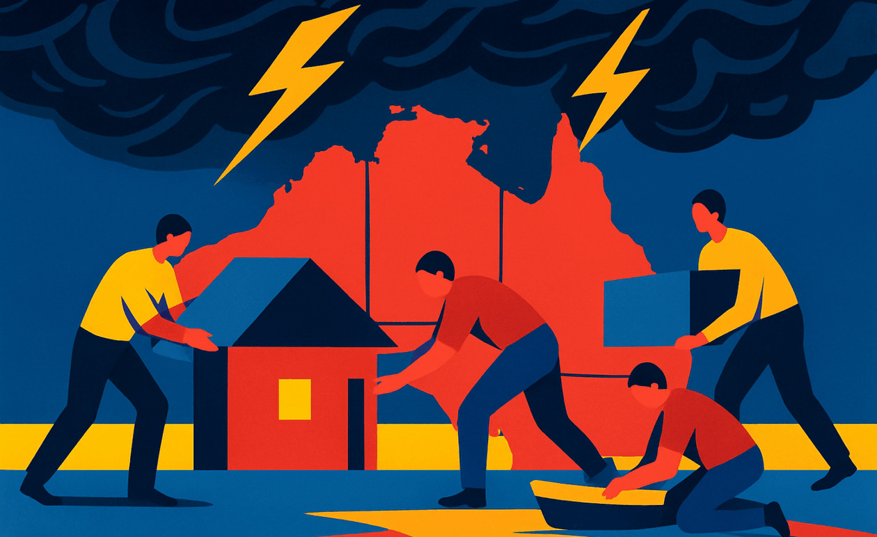 Η βόρεια επικράτεια της Αυστραλίας σε επιφυλακή ενόψει του κυκλώνα Fina