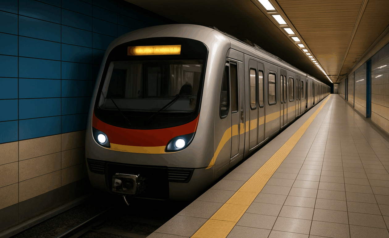 Το μετρό της Θεσσαλονίκης παρουσίασε πρόβλημα