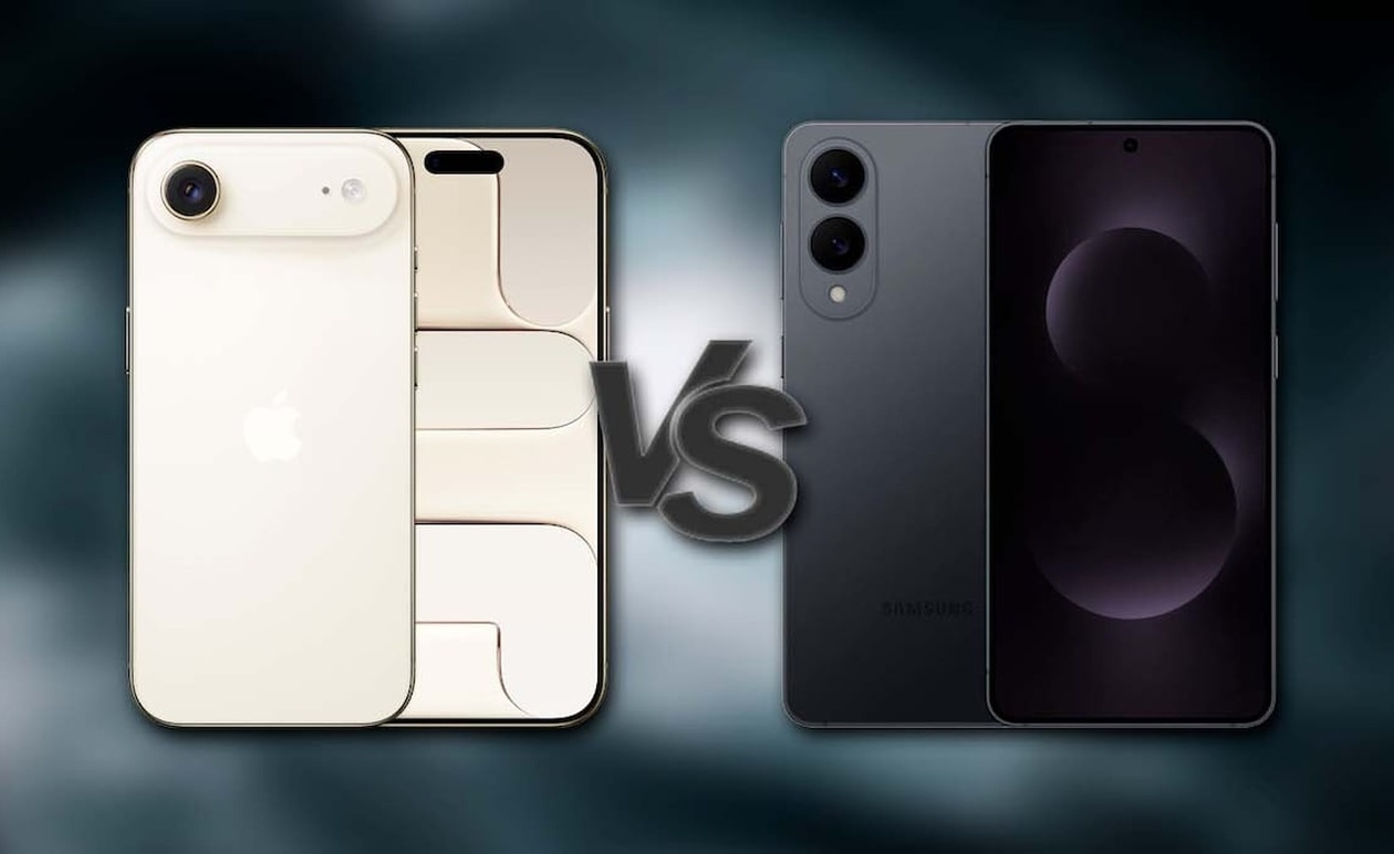 Σύγκριση κάμερας iPhone Air και Galaxy S25 Edge