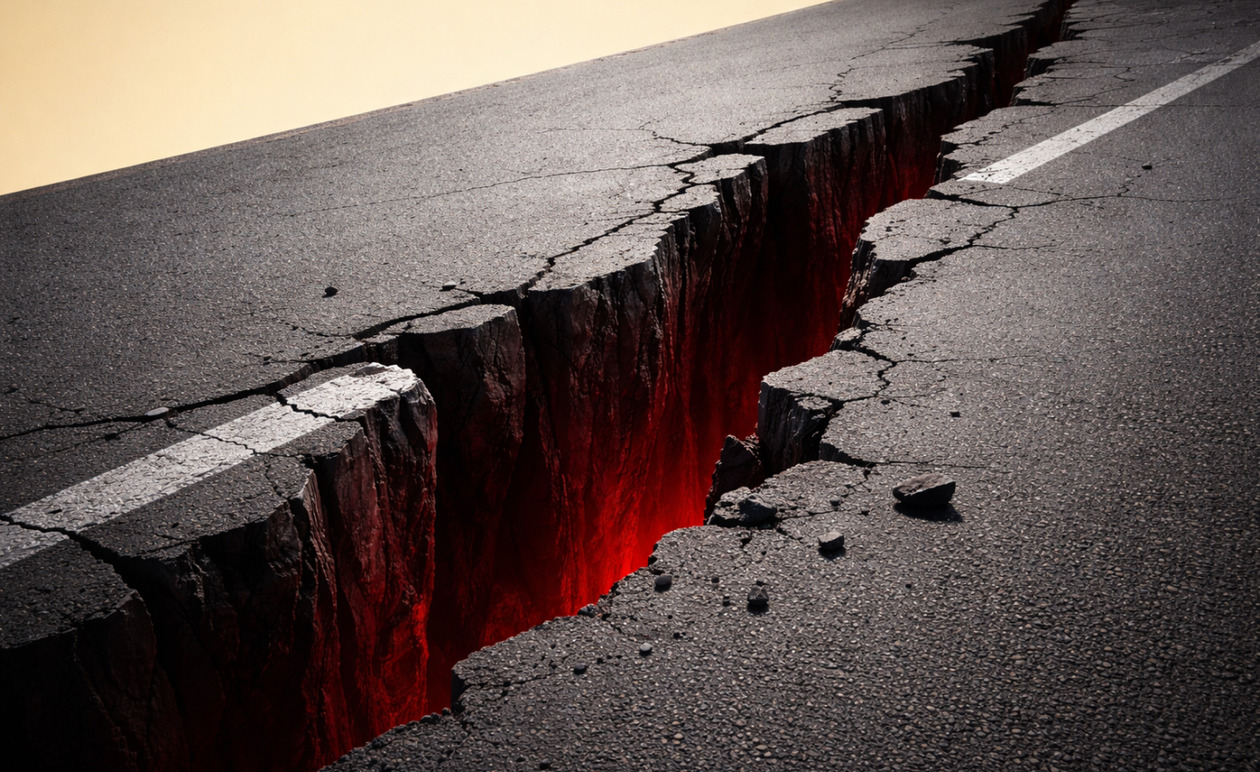 Άγιος Δημήτριος: Καθίζηση 5 μέτρων στο ρέμα της Πικροδάφνης – Σε κατάσταση έκτακτης ανάγκης ο δήμος