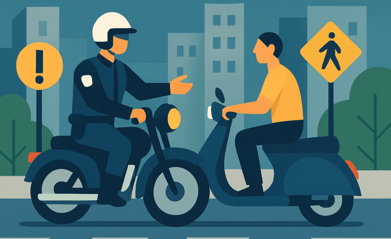 Συνεχίζονται οι εντατικοί έλεγχοι για κράνος στην Κεντρική Μακεδονία: 42 παραβάσεις την προηγούμενη εβδομάδα