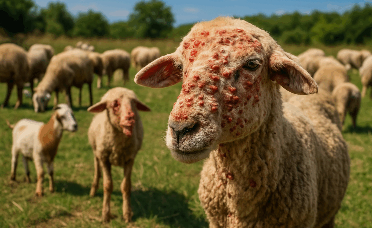 Ευλογιά των αιγοπροβάτων: Συνεχιζόμενη 14μηνη επιδημία προκαλεί σοβαρές απώλειες