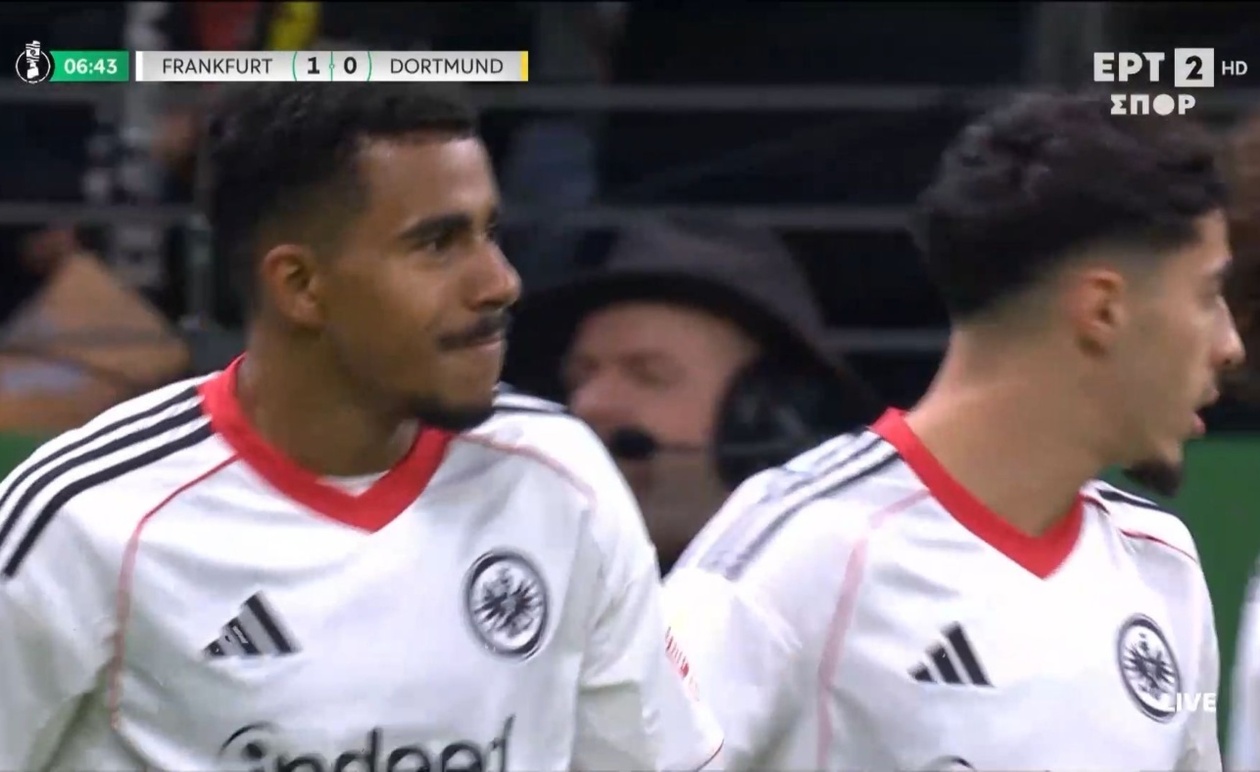 Η Άιντραχτ πήρε προβάδισμα επί της Ντόρτμουντ με γκολ του Κνάουφ