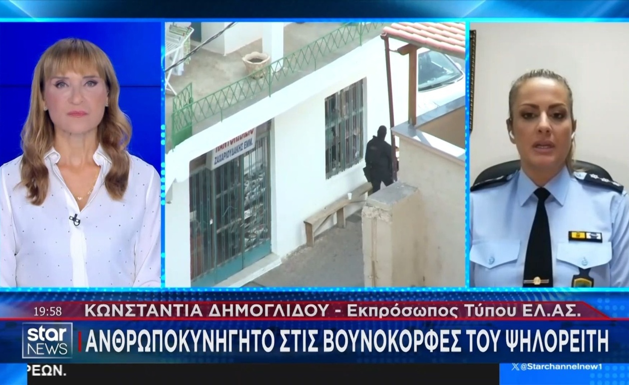 Αστυνομική ανακοίνωση της Κωνσταντίας Δημογλίδου για το περιστατικό στα Βορίζια