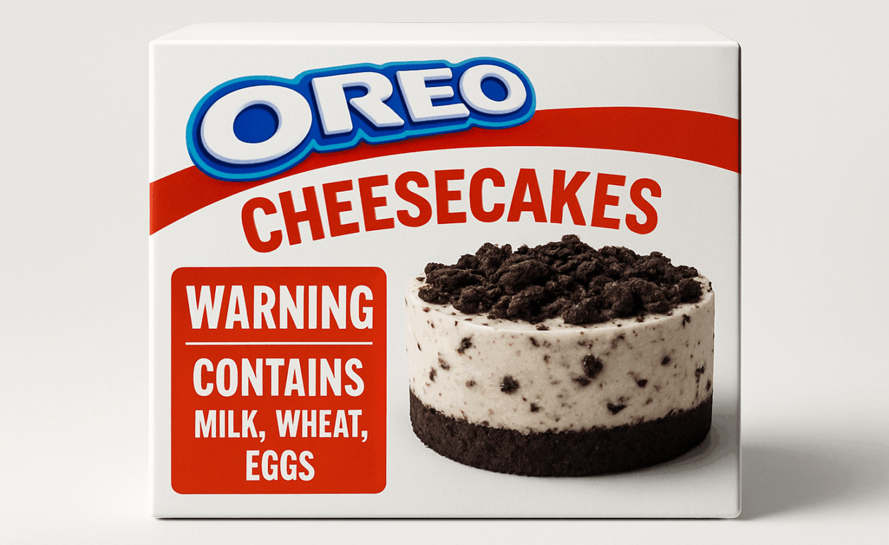 Ο ΕΦΕΤ ανακαλεί Oreo Cheesecakes: Κίνδυνος για αλλεργικούς στους καρπούς με κέλυφος