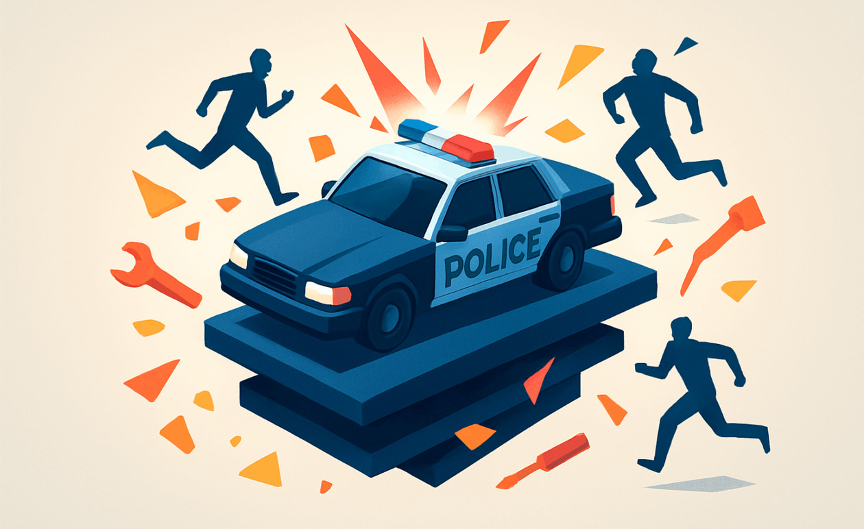 Μαρούσι: Συνελήφθησαν δύο ανήλικοι μετά από καταδίωξη για απόπειρα κλοπής Ι.Χ.