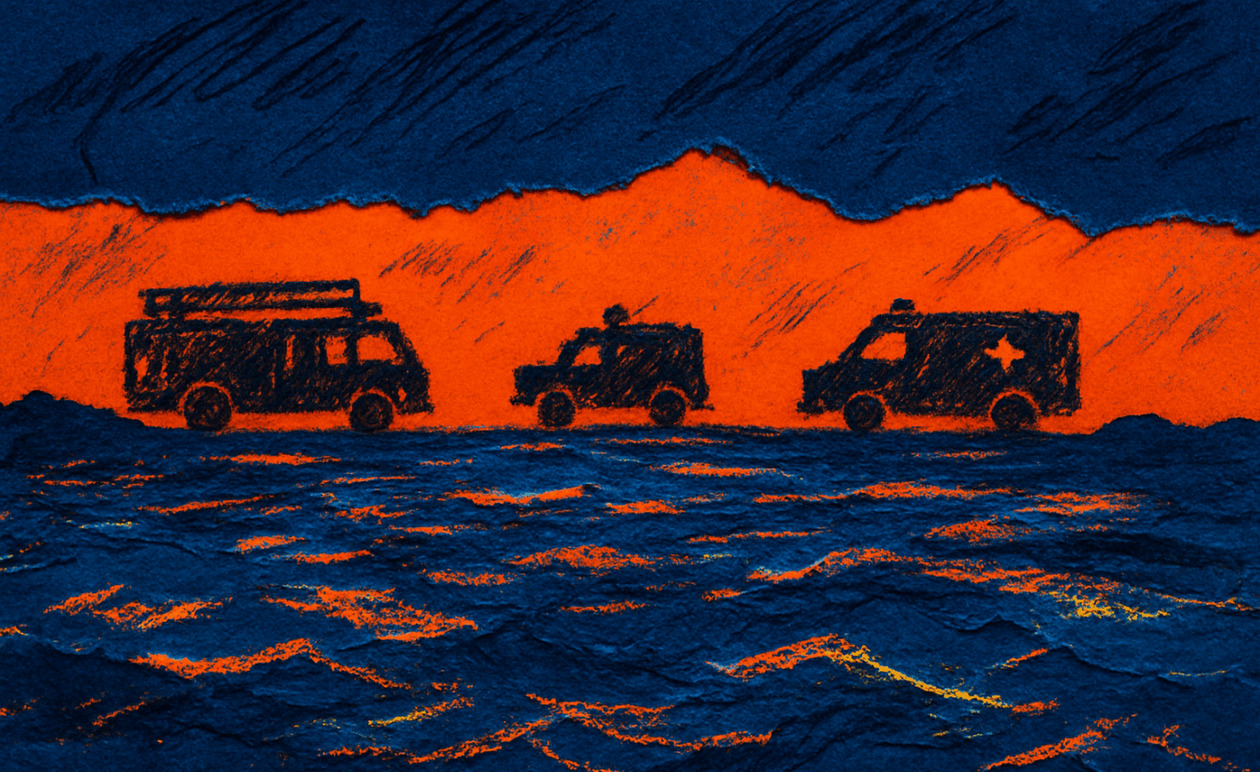 Κακοκαιρία BYRON: Πλημμύρες σε Ερέτρια, Αυλίδα και Οινόφυτα, κλειστά σχολεία στην Εύβοια