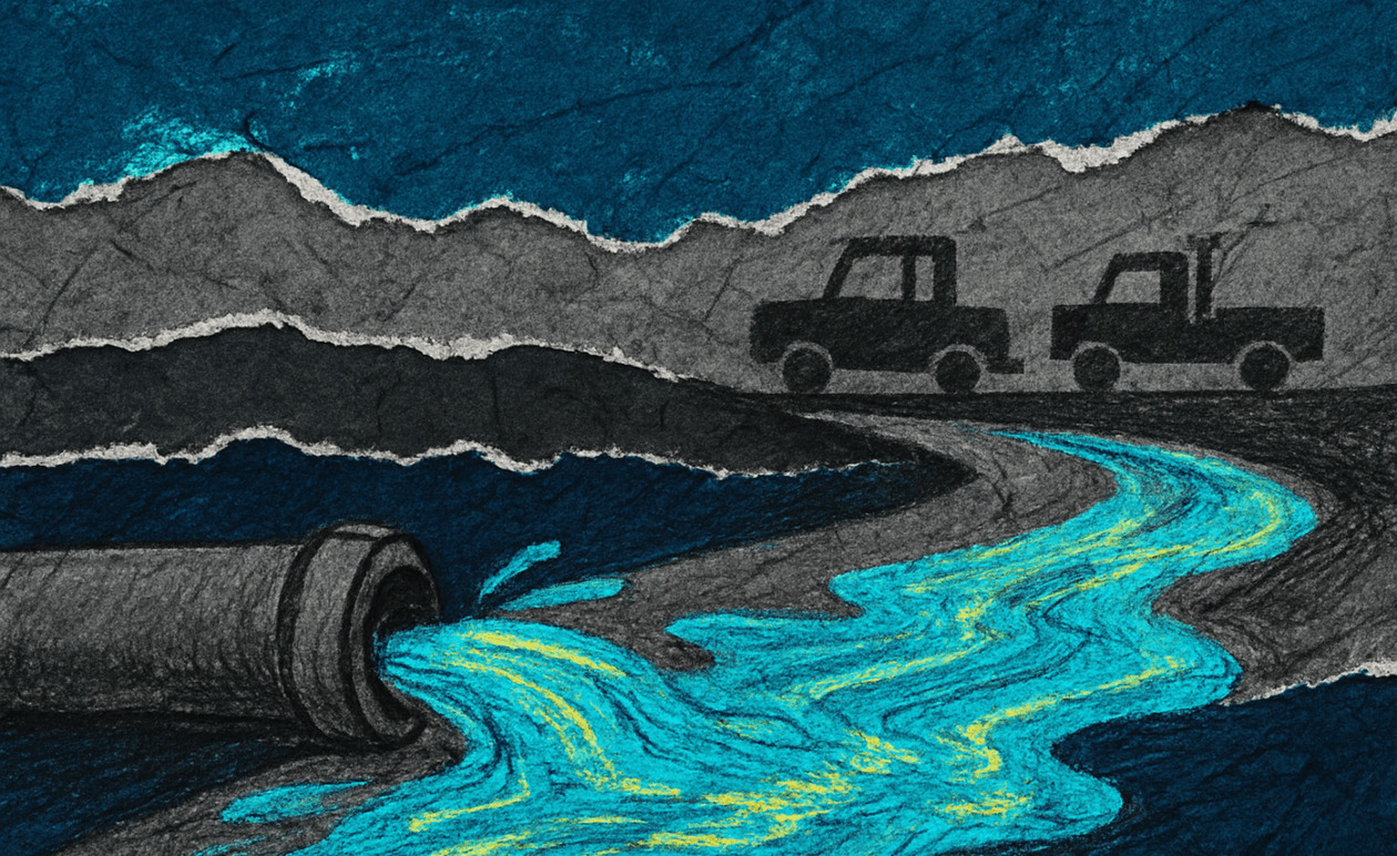 Κακοκαιρία Byron: Έσπασε αγωγός ύδρευσης στη Μάνδρα, έκτακτη διακοπή νερού