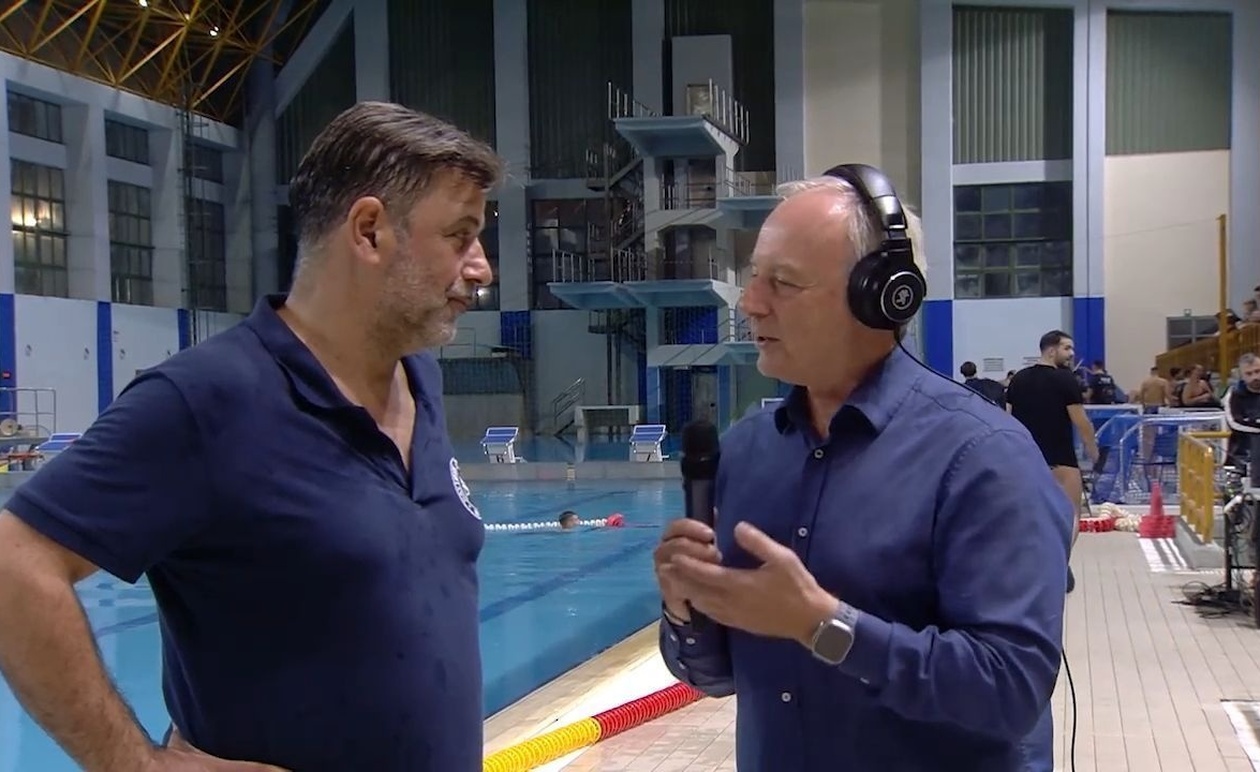 Οι δηλώσεις του Ξενοφώντα Λεμπέση στη Λίγκα Ανδρών Υδατοσφαίρισης