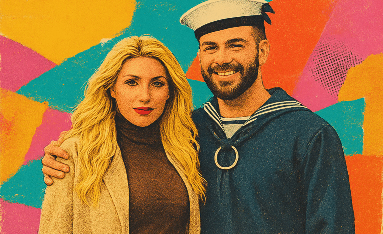 Ελένη Μενεγάκη: Συγκίνηση στην ορκωμοσία του Άγγελου Λάτσιου στο Πολεμικό Ναυτικό