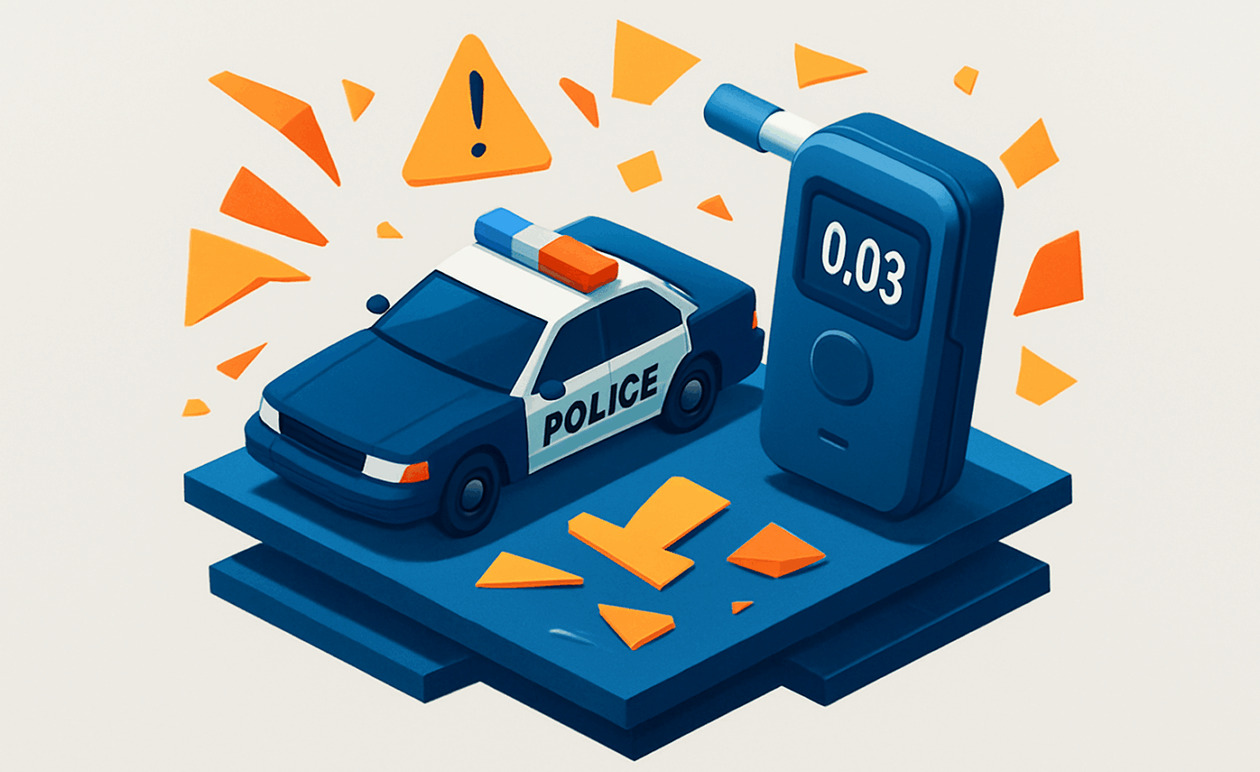 Τροχαία Αττικής: 224 παραβάσεις και 14 συλλήψεις για οδήγηση υπό την επήρεια αλκοόλ