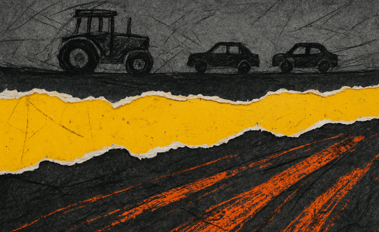 Διακοπή κυκλοφορίας στην Εγνατία Οδό στην Ημαθία λόγω αγροτικών κινητοποιήσεων