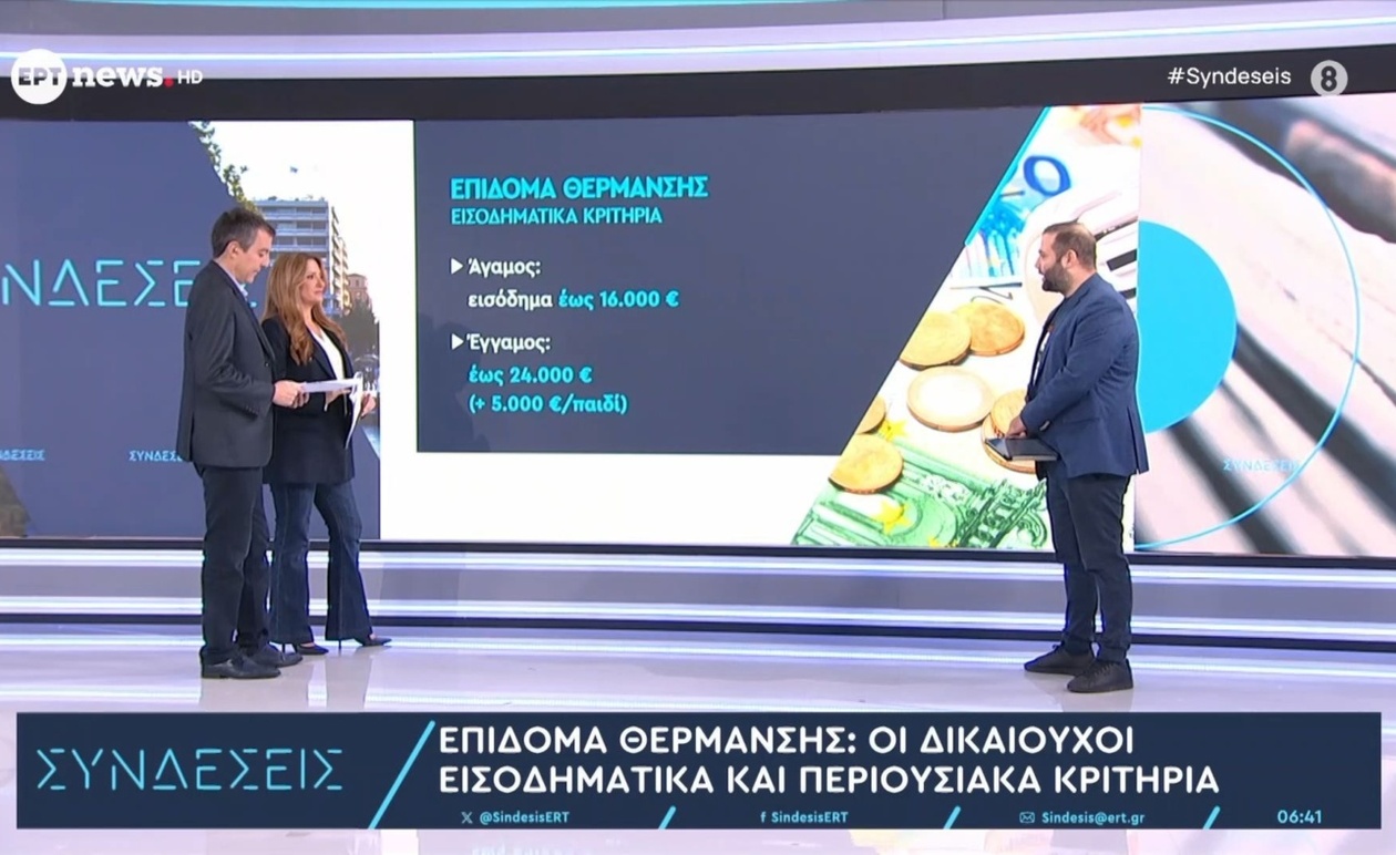 Επίδομα θέρμανσης: δικαιούχοι, εισοδηματικά και περιουσιακά κριτήρια