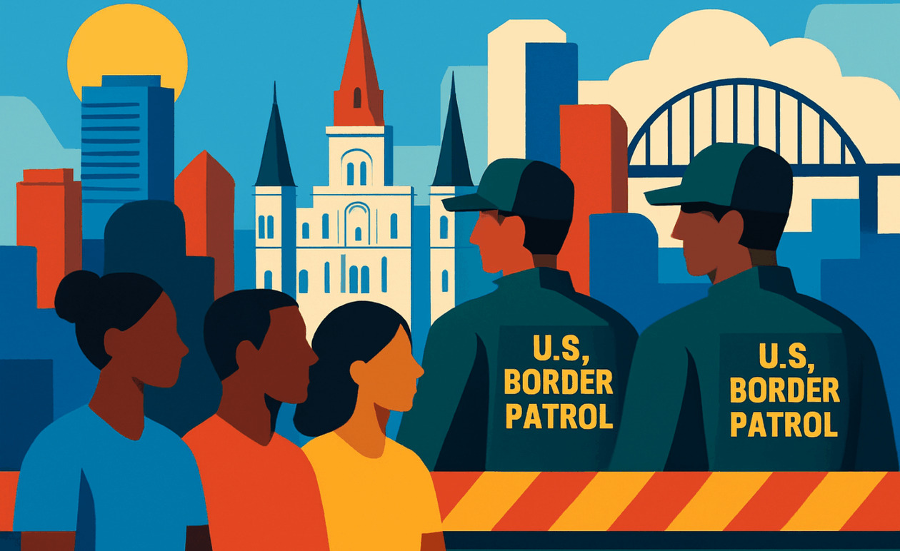 Νέα Ορλεάνη: Η επόμενη πόλη στο στόχαστρο της μεταναστευτικής καταστολής του Τραμπ