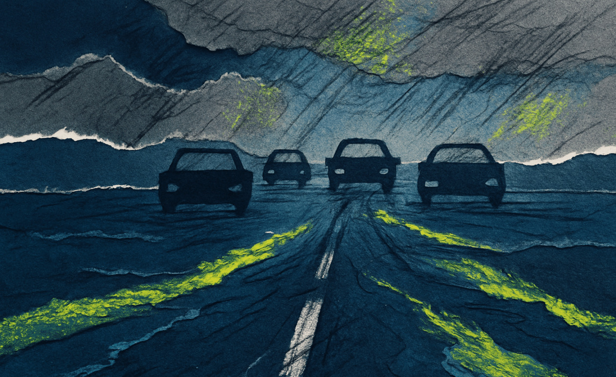 Κακοκαιρία Byron: Πλημμυρισμένοι δρόμοι και διακοπές κυκλοφορίας σε Πιερία, Χαλκιδική και Ημαθία