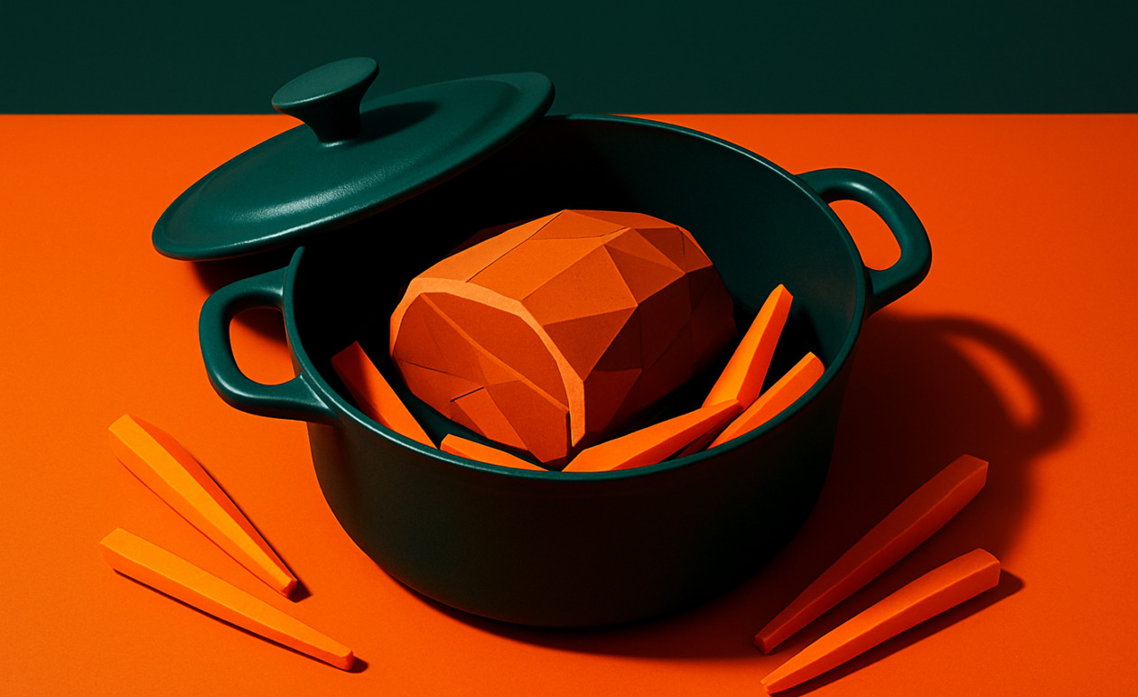 Μοσχαρίσια κόντρα στη γάστρα: Η ιδανική συνταγή για το γιορτινό τραπέζι