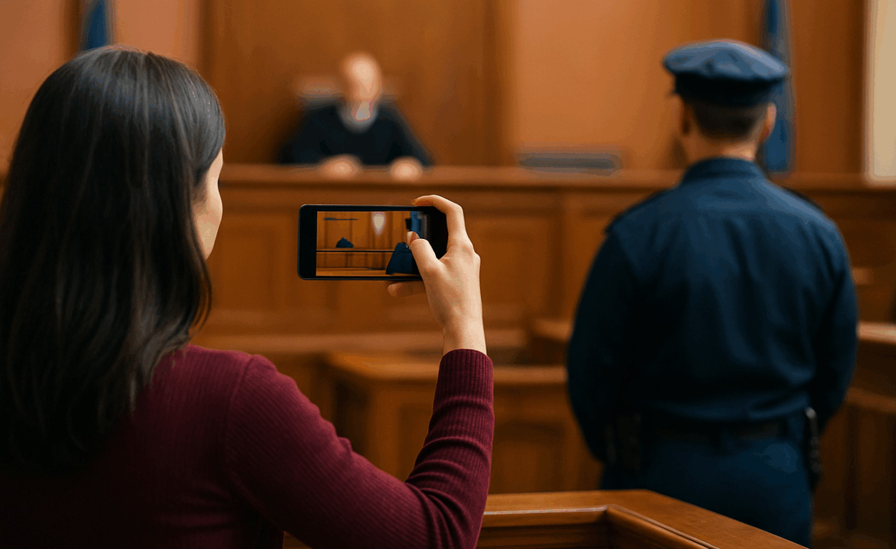 Μία σύλληψη αλλοδαπής στα Ιωάννίνα για φωτογράφιση εν ώρα συνεδρίασης δικαστηρίου