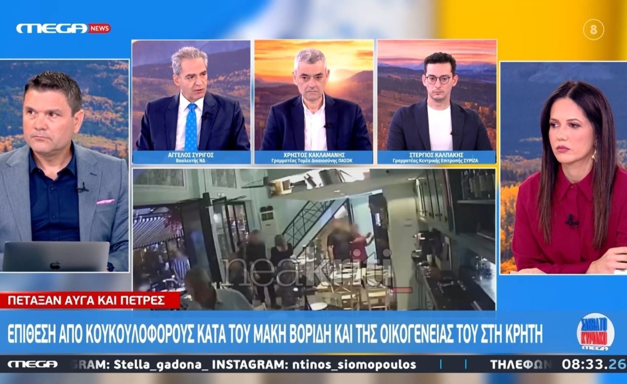 Ο Άγγελος Συρίγος για την επίθεση κατά του Μάκη Βορίδη