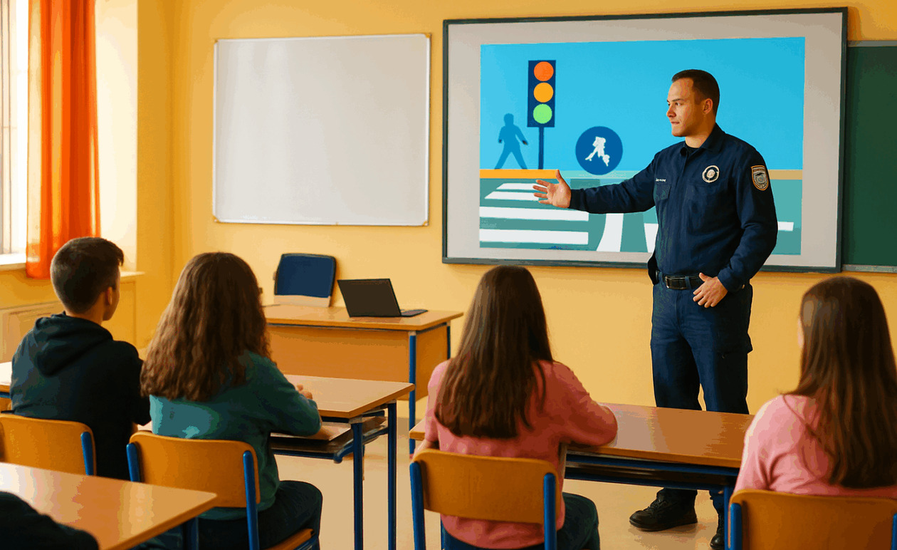 Ενημερωτική ομιλία για την οδική ασφάλεια στο Μεσολόγγι