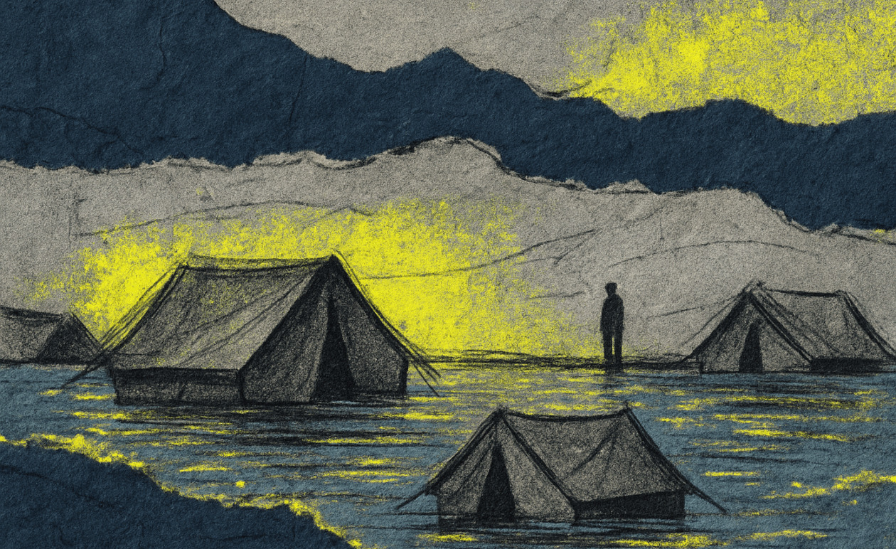 Γάζα: Βρέφος πέθανε από έκθεση στο κρύο καθώς πλημμύρισαν σκηνές εκτοπισμένων