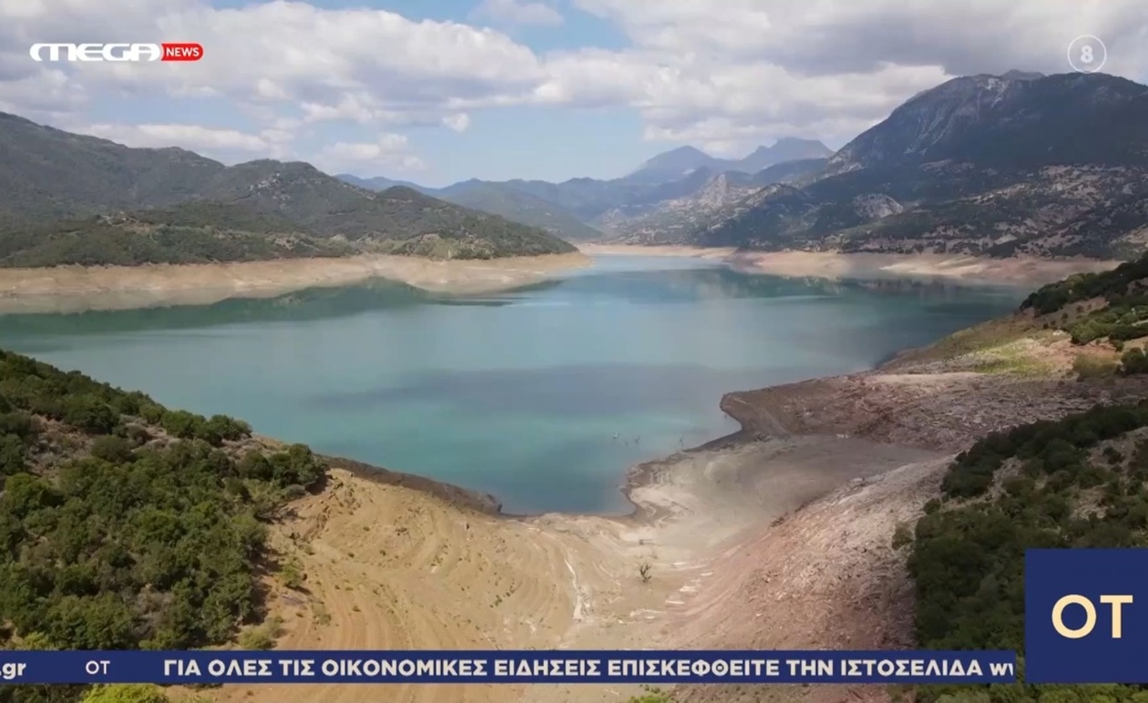 Η λίμνη του Μόρνου σε αποκαρδιωτική κατάσταση