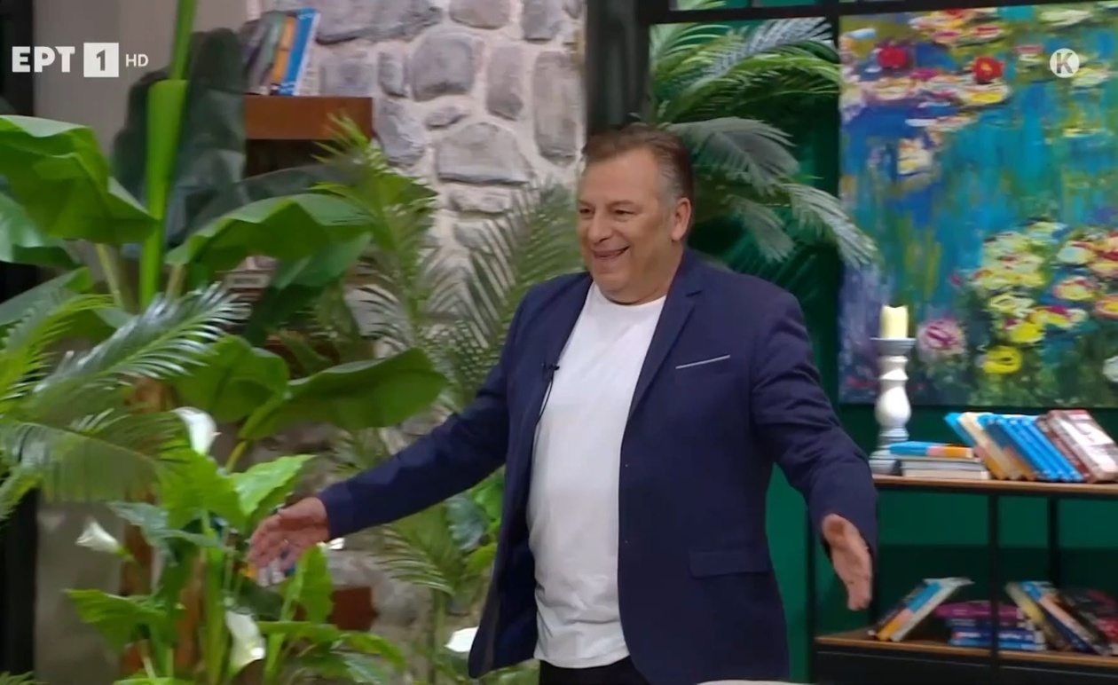 Ο Γιώργος Δασκουλίδης στην κουζίνα με τον Ανδρέα Λαγό