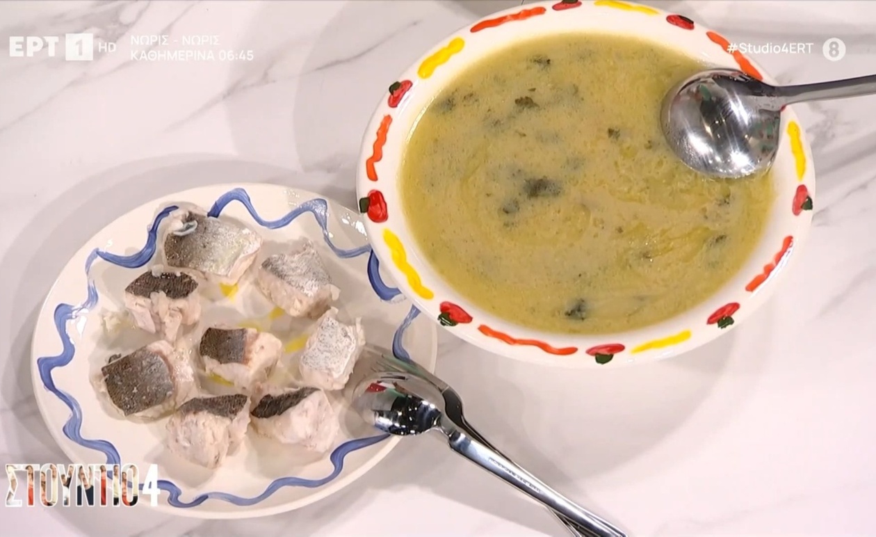 Ο Αλέξανδρος Τοκίδης με τη Σόνια Μαργαρίτου μαγειρεύουν ψαρόσουπα