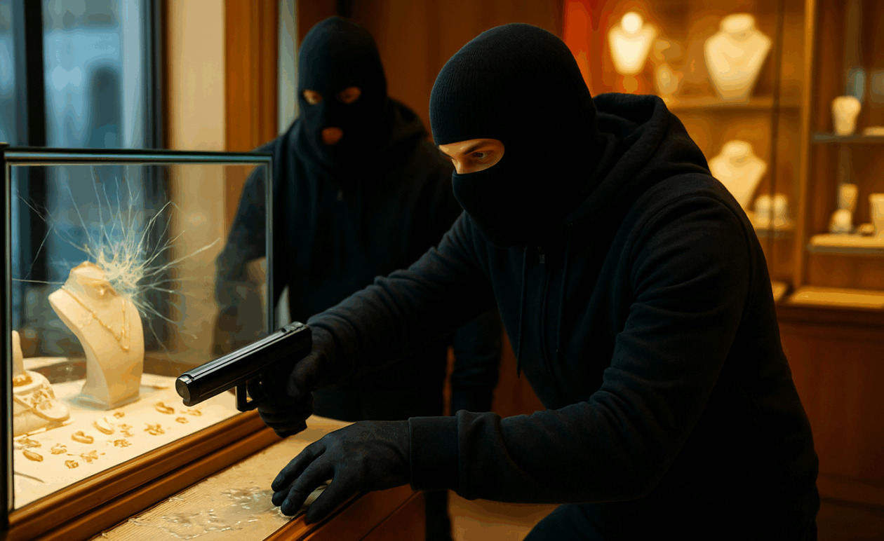 Ένοπλη ληστεία σε χρυσοχοείο της Ρόδου — λεία αξίας 700.000 ευρώ