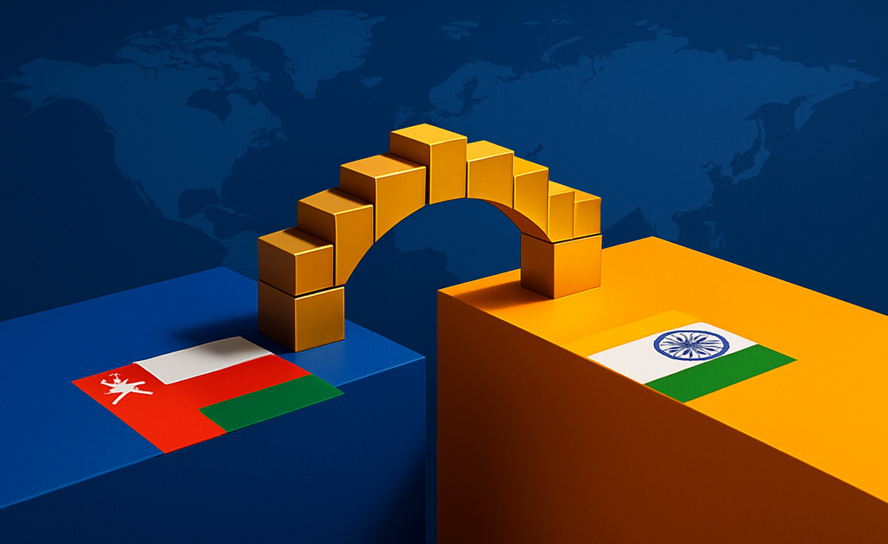 Ομάν και Ινδία: Υπέγραψαν ιστορική συμφωνία οικονομικής εταιρικής σχέσης για το εμπόριο