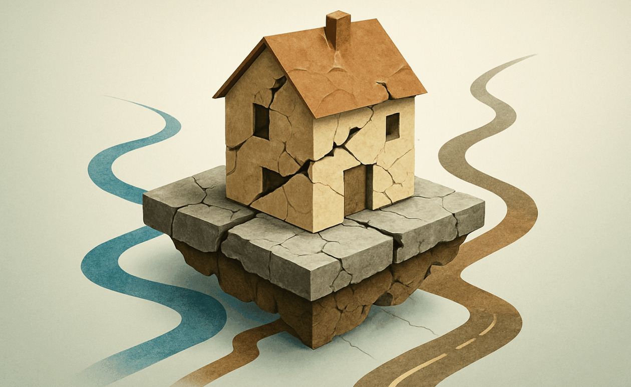 Τζουμέρκα: Τρεις κατοικίες κρίθηκαν ακατάλληλες μετά τις κατολισθήσεις