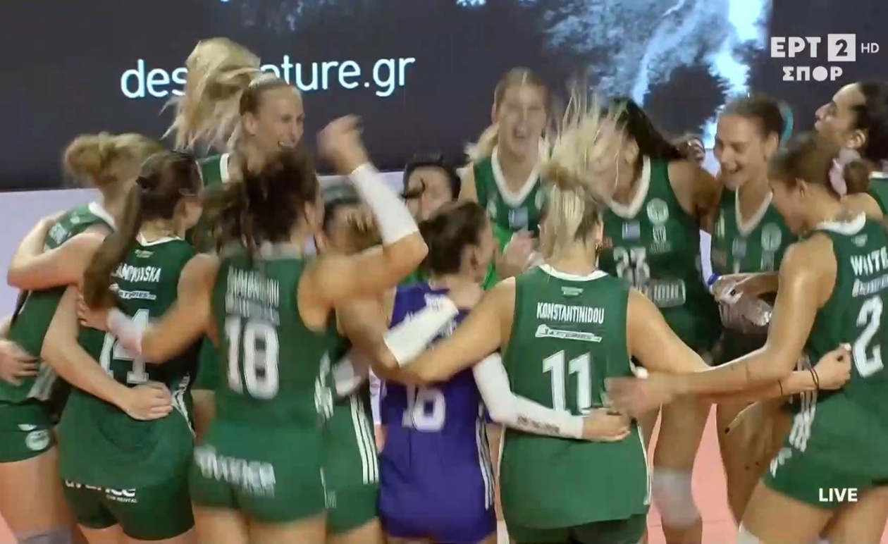 Ο Παναθηναϊκός νίκησε τον Πανιώνιο στη Νέα Σμύρνη σε ένα επεισοδιακό tie-break