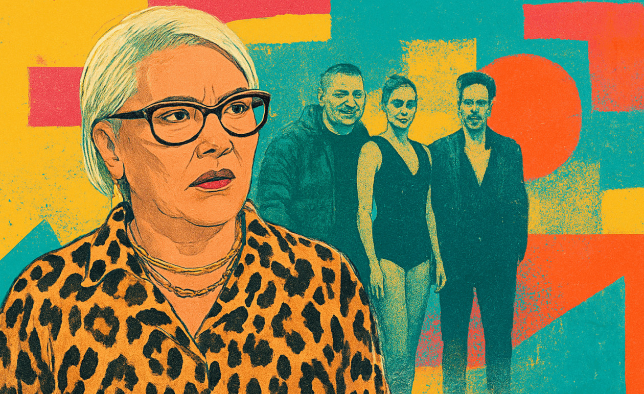 Μαρία Αντωνά: «Είναι της μόδας να βγαίνεις χωρίς παντελόνι;» – Ο διάλογος Τσόλκα – Καλύβα για το look της