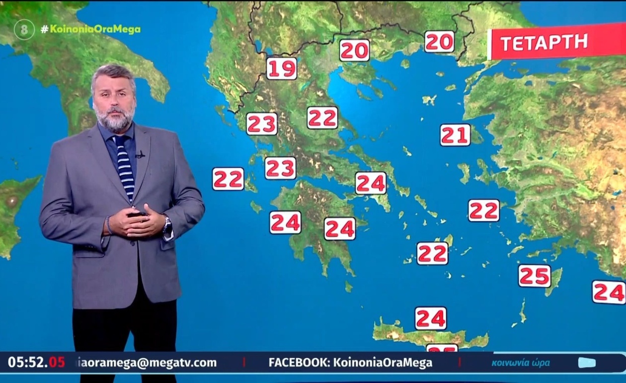 Ο καιρός σήμερα με ηλιοφάνεια στις περισσότερες περιοχές