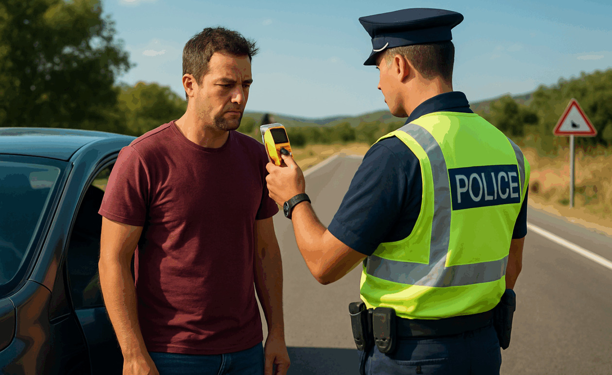 Στη Λέσβο, ένας οδηγός συνελήφθη για επικίνδυνη οδήγηση